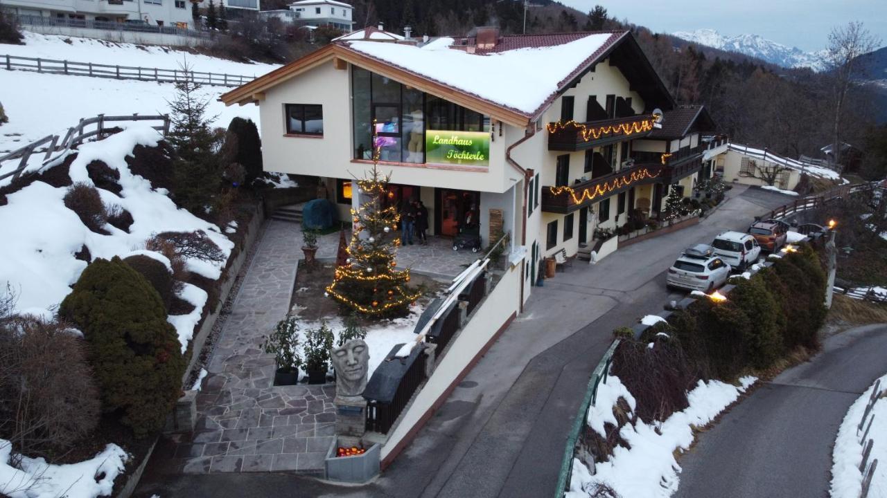 Landhaus Toechterle Lägenhet Telfes im Stubai Exteriör bild